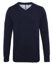 Asquith and Fox - AQ042 - MENS COTTON BLEND V-NECK SWEATER - Image 4