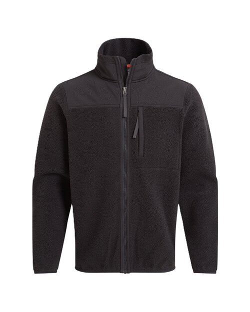 CR247M_BLK_FLAT Craghoppers - CR247 - MORLEY FLEECE WORKWEAR JACKET - Image 1