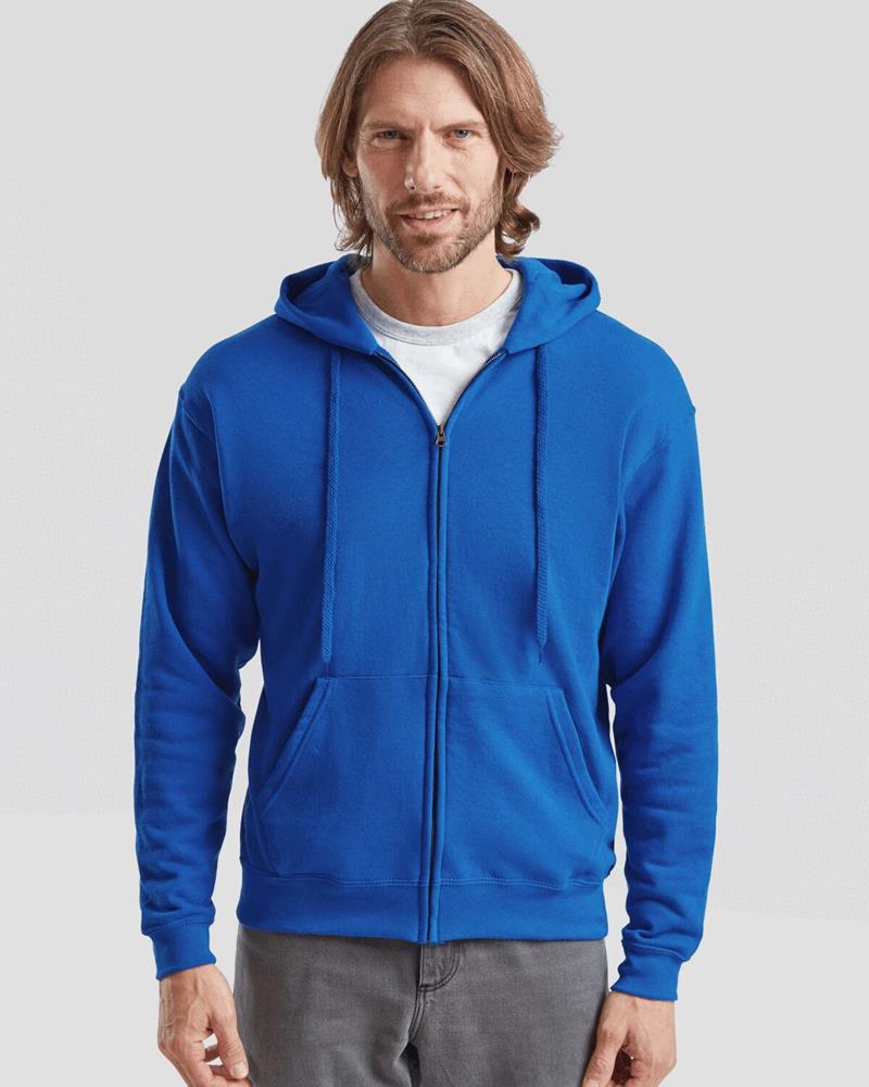 SS016M Fruit of the Loom - SS16 - CLASSIC HOODED SWEAT JACKET - Image 1