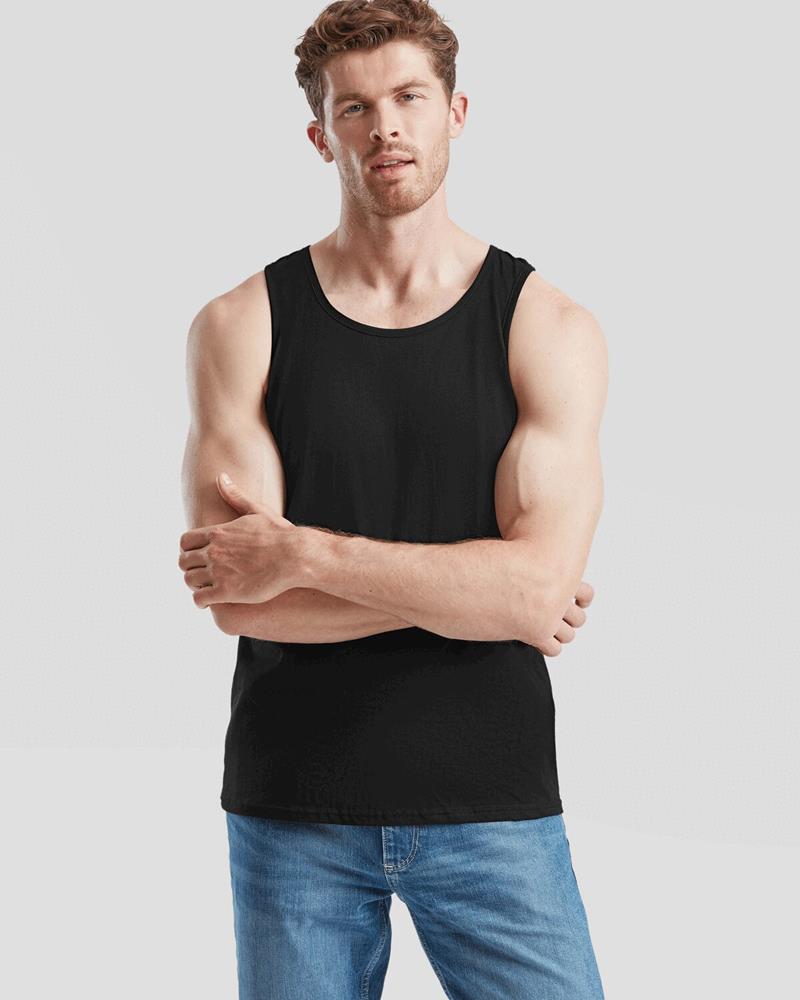 SS018M Fruit of the Loom - SS18 - VALUEWEIGHT ATHLETIC VEST - Image 1