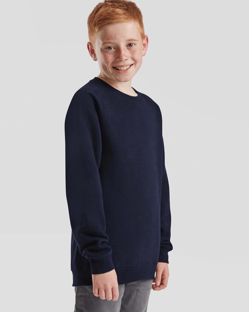 SS024B Fruit of the Loom - SS24B - KIDS CLASSIC RAGLAN SWEATSHIRT - Image 1