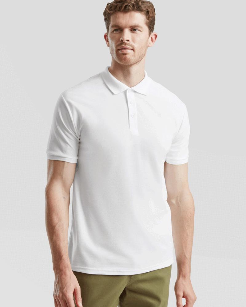 SS033M Fruit of the Loom - SS33 - HEAVY 65/35 POLO - Image 1