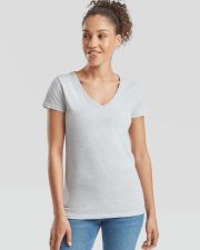 Fruit of the Loom - SS45 - LADIES VALUEWEIGHT V-NECK T