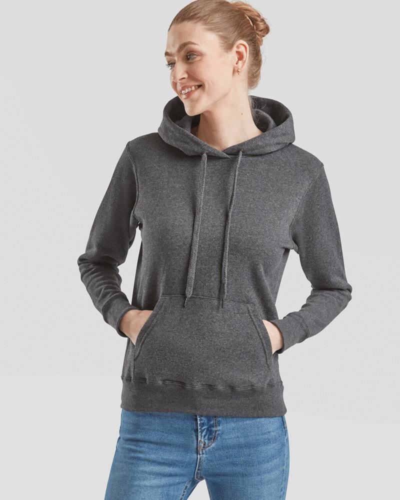 SS068M Fruit of the Loom - SS68 - LADIES CLASSIC HOODED SWEAT - Image 1