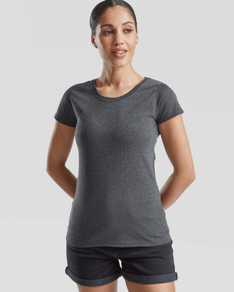 SS079M Fruit of the Loom - SS79 - LADIES VALUEWEIGHT T - Image 1