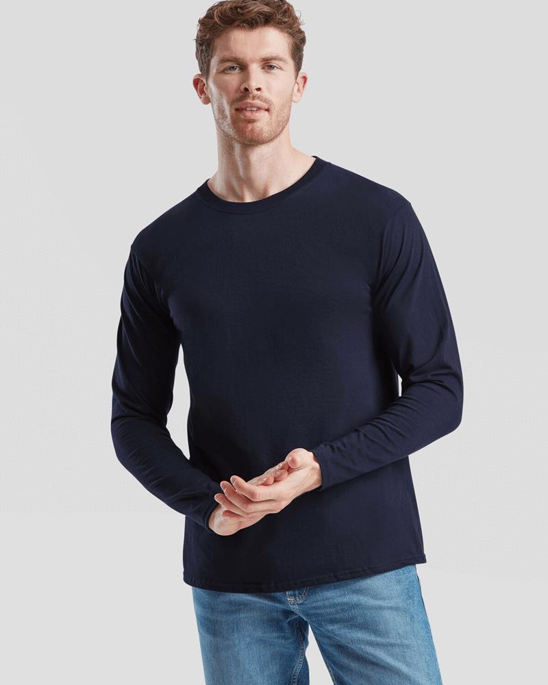 SS149M Fruit of the Loom - SS149 - ICONIC 195 PREMIUM LONGSLEEVE T - Image 1