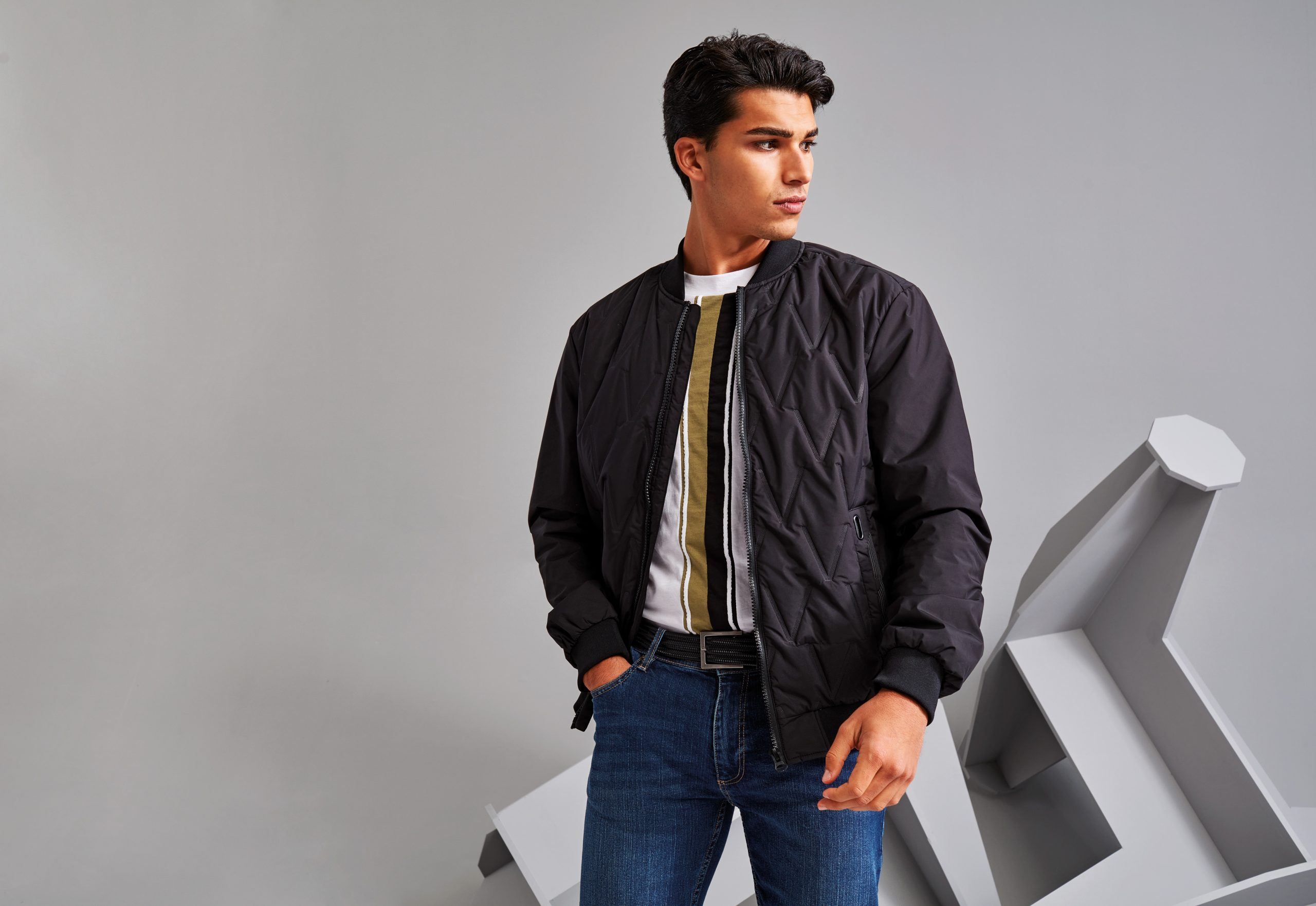 TS021 (2) 2786 - TS021 - VECTOR MOULDED BOMBER JACKET - Image 1