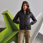 2786 - TS026F - LADIES QUILTED FLIGHT JACKET