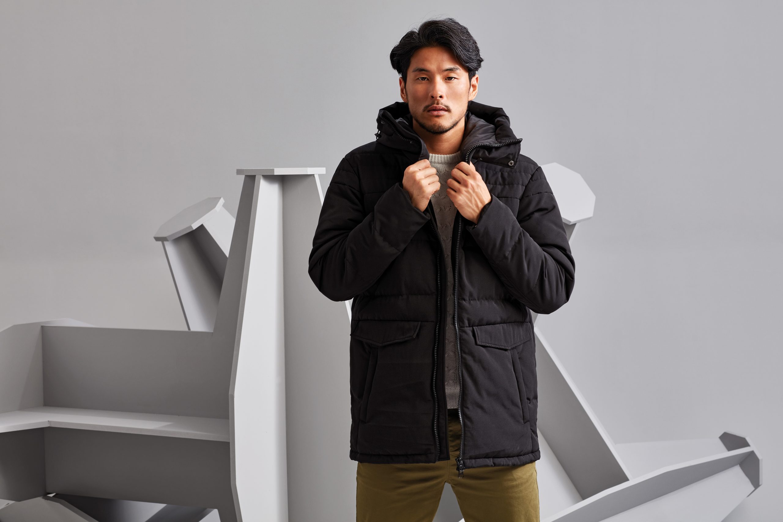 TS044 (1) 2786 - TS044 - OBSIDIAN PADDED JACKET - Image 1