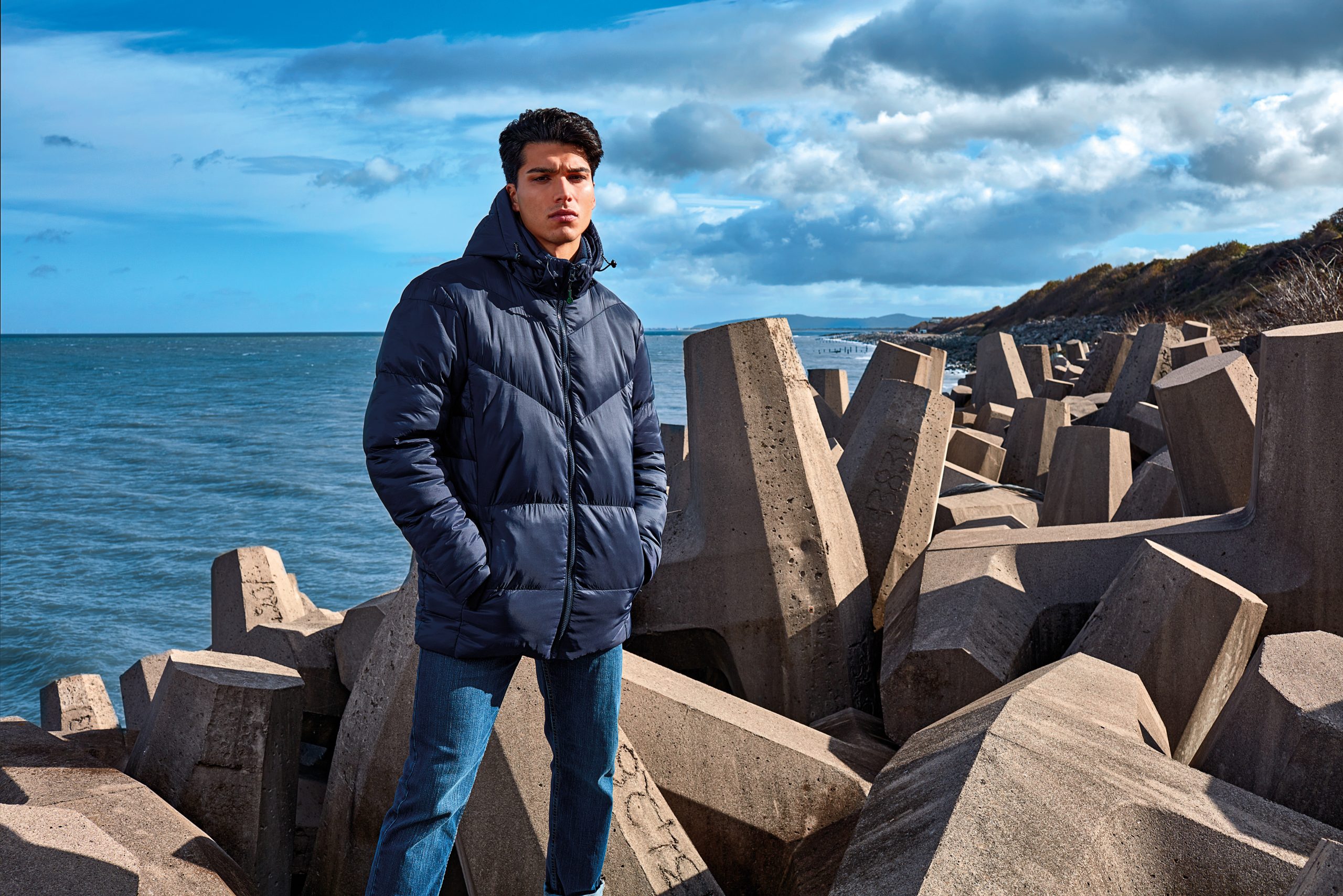 TS045 (1) 2786 - TS045 - FARA RECYCLED PADDED JACKET - Image 1