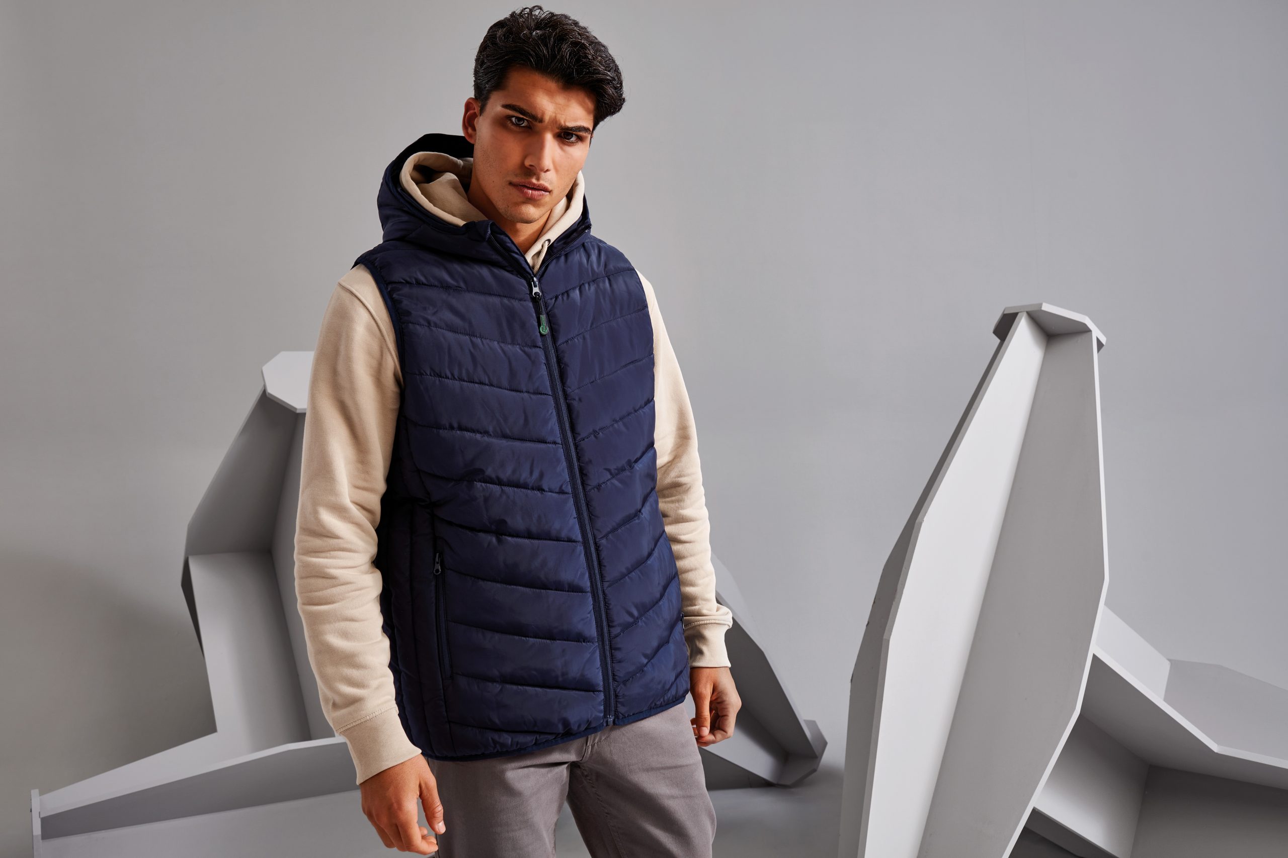 TS047 (1) 2786 - TS047 - TAURUS RECYCLED PADDED BODYWARMER - Image 1