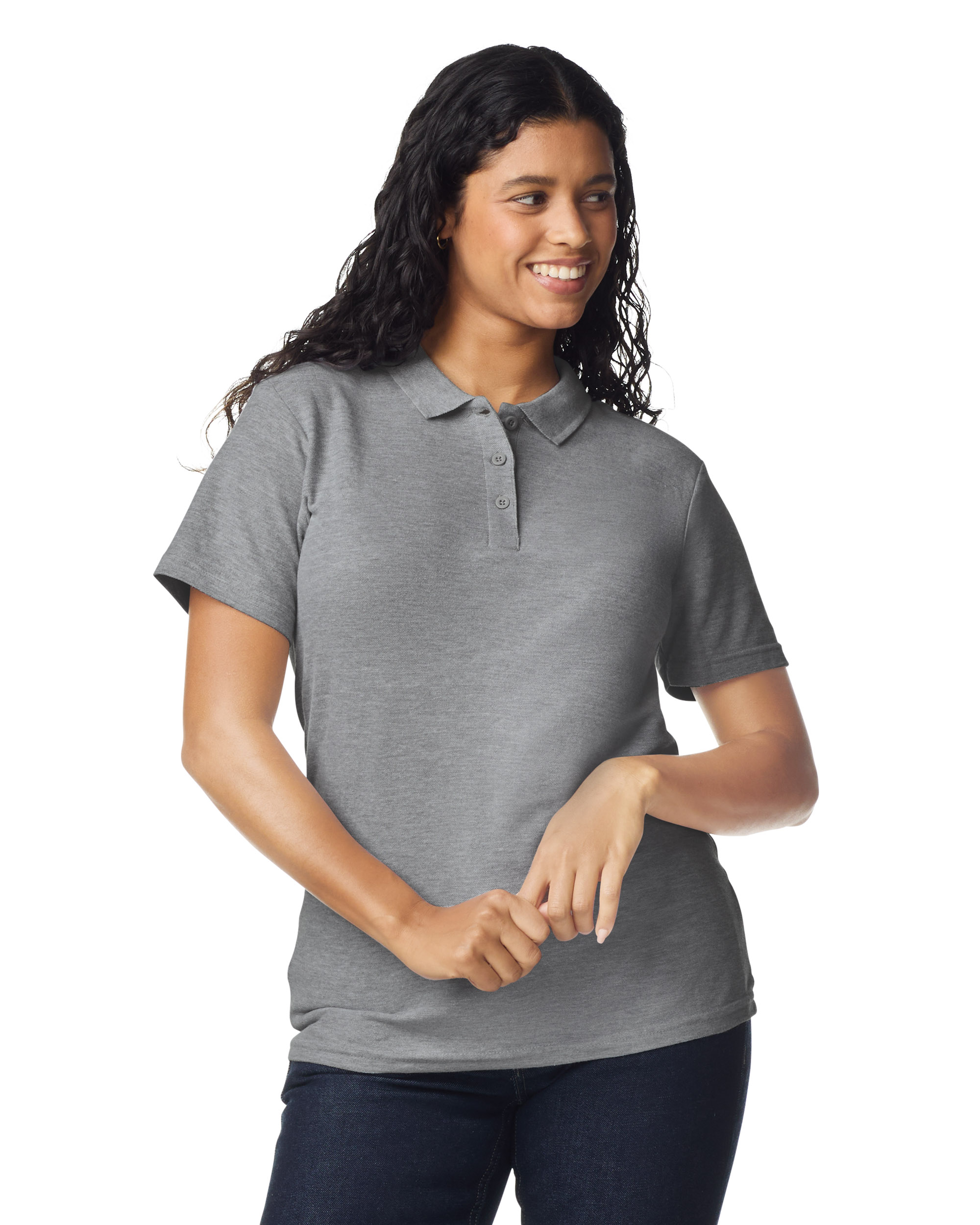 Softstyle Women's Pique Polo Gildan - GD36 - LADIES SOFTSTYLE PIQUE POLO - Image 1