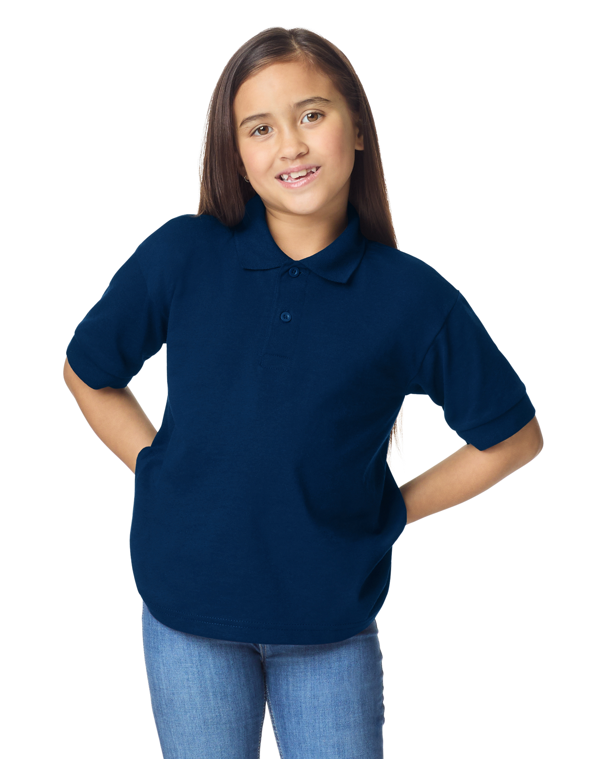 Youth Jersey Sport Shirt Gildan - GD40B - KIDS DRYBLEND POLO - Image 1