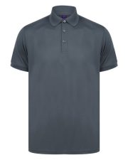 Henbury - H465 - RECYCLED POLYESTER POLO SHIRT - Image 3