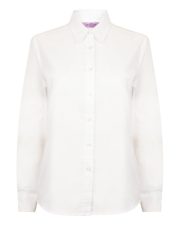 Henbury - H511 - LADIES LONG SLEEVE CLASSIC OXFORD SHIRT - Image 2