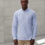 Henbury - H512R - MENS LONG SLEEVE MODERN OXFORD SHIRT - REGULAR FIT