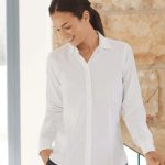 Henbury - H591 - LADIES WICKING ANTI BACTERIAL QUICK DRY LONG SLEEVE SHIRT