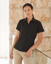 Henbury - H596 - LADIES WICKING ANTI-BACTERIAL POLYESTER QUICK DRY SHORT SLEEVE SHIRT