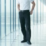 Henbury - H640 - 65/35 FLAT FRONTED CHINO TROUSERS