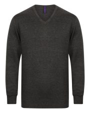 Henbury - H720 - LIGHTWEIGHT V-NECK JUMPER - Image 2