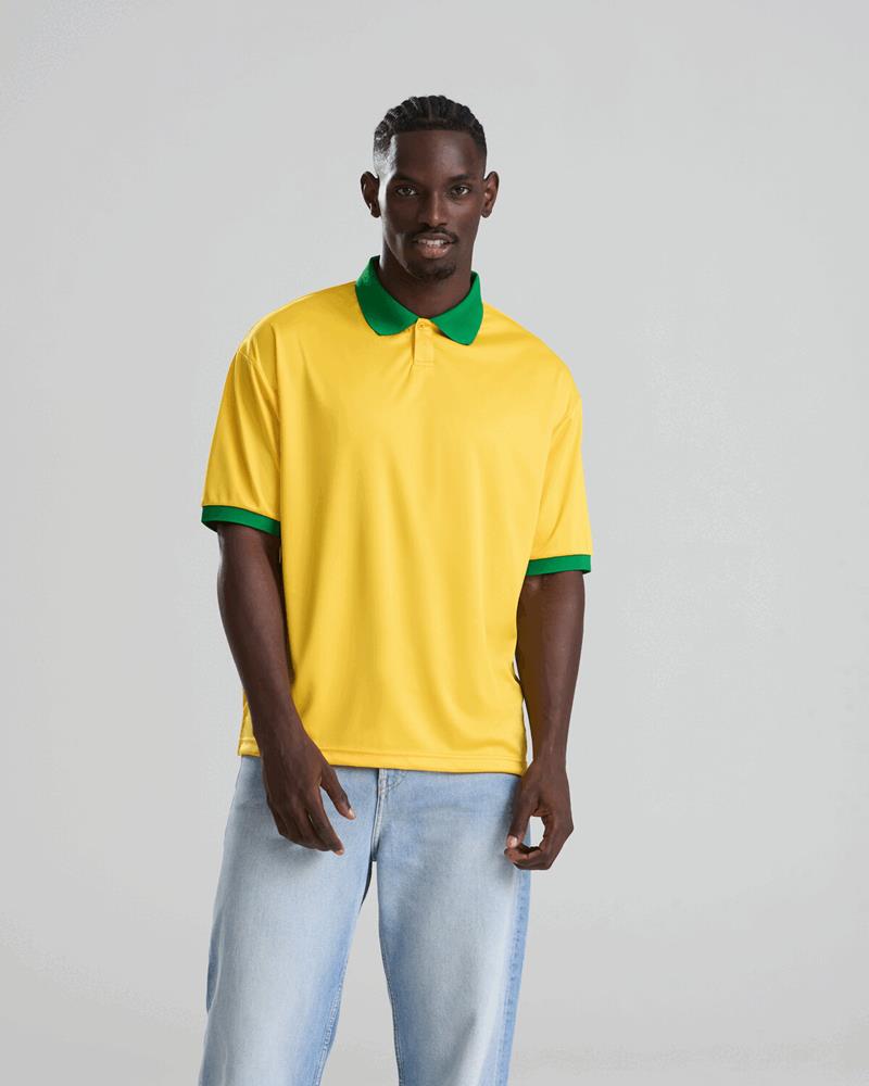 JC442M Just Cool by AWDis - JC442 - RETRO SPORTS JERSEY - Image 1