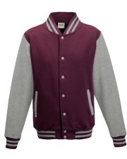 Just Hoods by AWDis - JH043 - VARSITY JACKET - Image 2