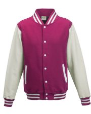 Just Hoods by AWDis - JH043 - VARSITY JACKET - Image 5