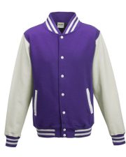 Just Hoods by AWDis - JH043 - VARSITY JACKET - Image 15