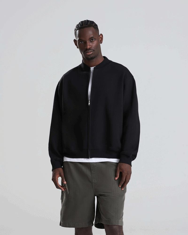JH124M Just Hoods by AWDis - JH124 - SIGNATURE HEAVYWEIGHT BOMBER SWEAT - Image 1