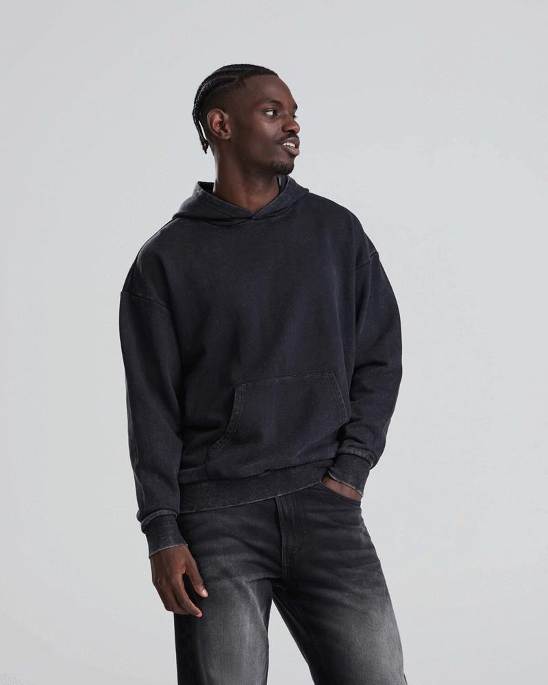 JH180M Just Hoods by AWDis - JH180 - VINTAGE WASHED HOODIE - Image 1