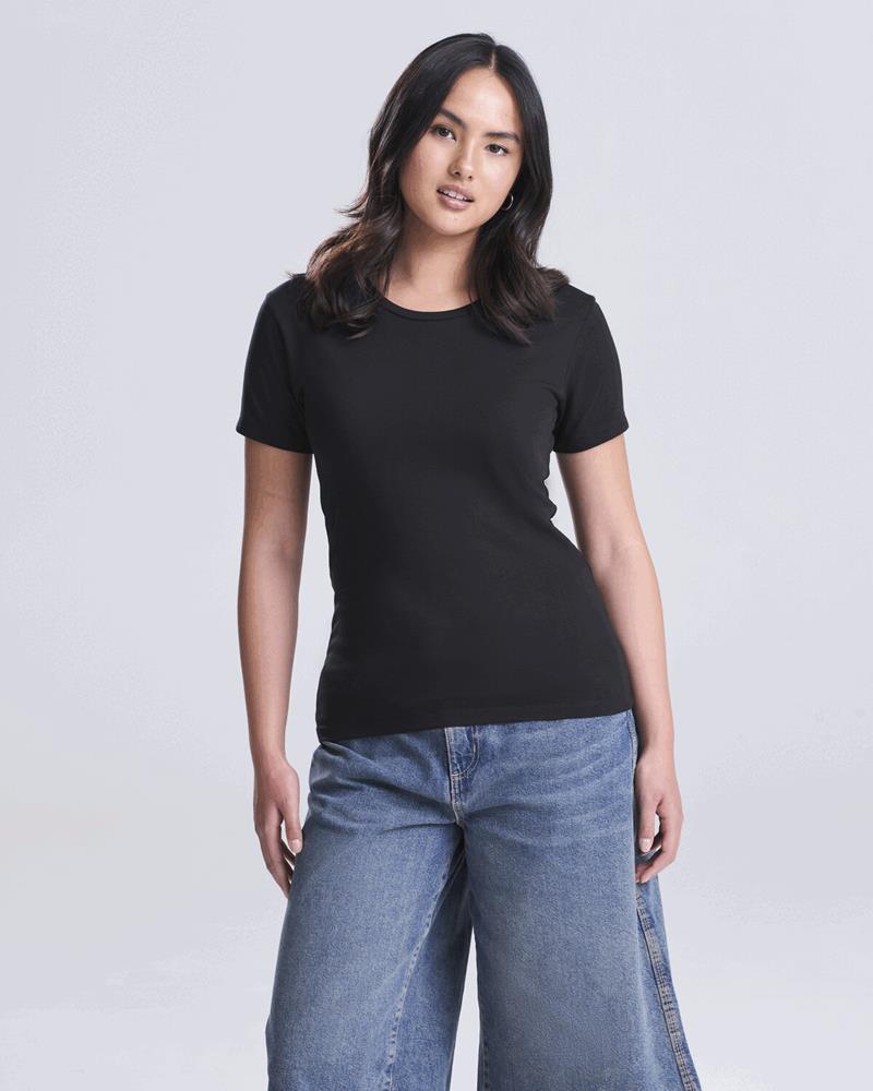 JT001F Just Tees - JT001F - WOMENS TRI-BLEND T - Image 1