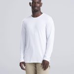 Just Tees - JT002 - LONG SLEEVE TRI-BLEND T