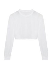 Just Tees - JT016 - WOMENS LONG SLEEVE CROPPED T - Image 4