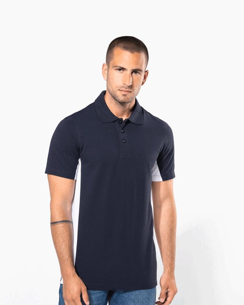 KB232M Kariban - KB232 - FLAG POLO SHIRT - Image 1