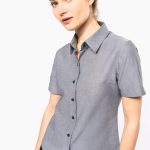 Kariban - KB536 - LADIES SHORT SLEEVE OXFORD SHIRT