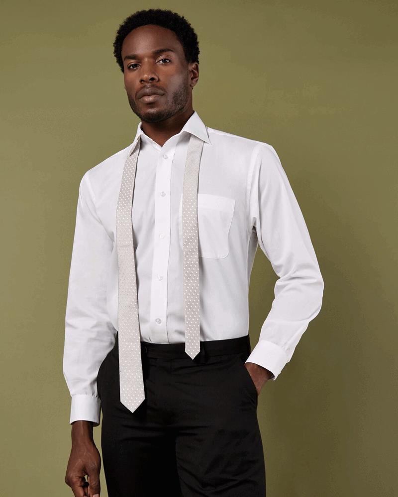 KK104M Kustom Kit - KK104 - CLASSIC FIT LONG SLEEVE BUSINESS SHIRT - Image 1