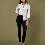 Kustom Kit - KK242 - LADIES TAILORED FIT POPLIN LONG SLEEVE SHIRT