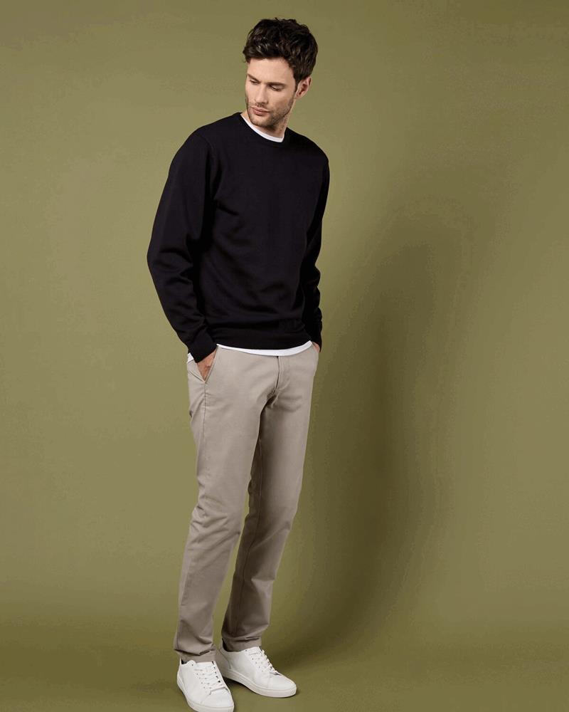 KK253M Kustom Kit - KK253 - ARUNDEL CREW NECK SWEATER - Image 1
