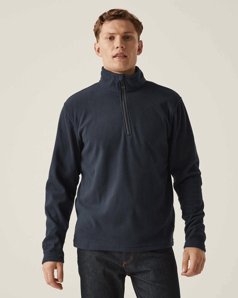 RG2102M Regatta - RG2102 - HONESTLY MADE 100% RECYCLED HALF ZIP FLEECE - Image 1
