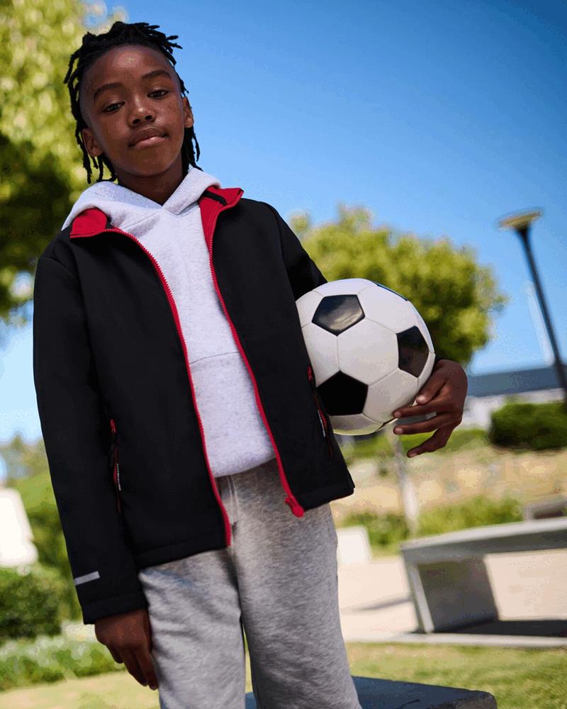 RG675B Regatta - RG675B - KIDS ABLAZE 2 LAYER SOFTSHELL - Image 1