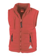 Result - R88B - JUNIOR ULTRA PADDED BODY WARMER - Image 3