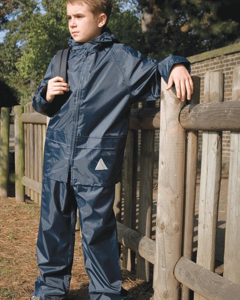 RS095B Result - R95B - KIDS WATERPROOF JACKET AND TROUSER SET - Image 1