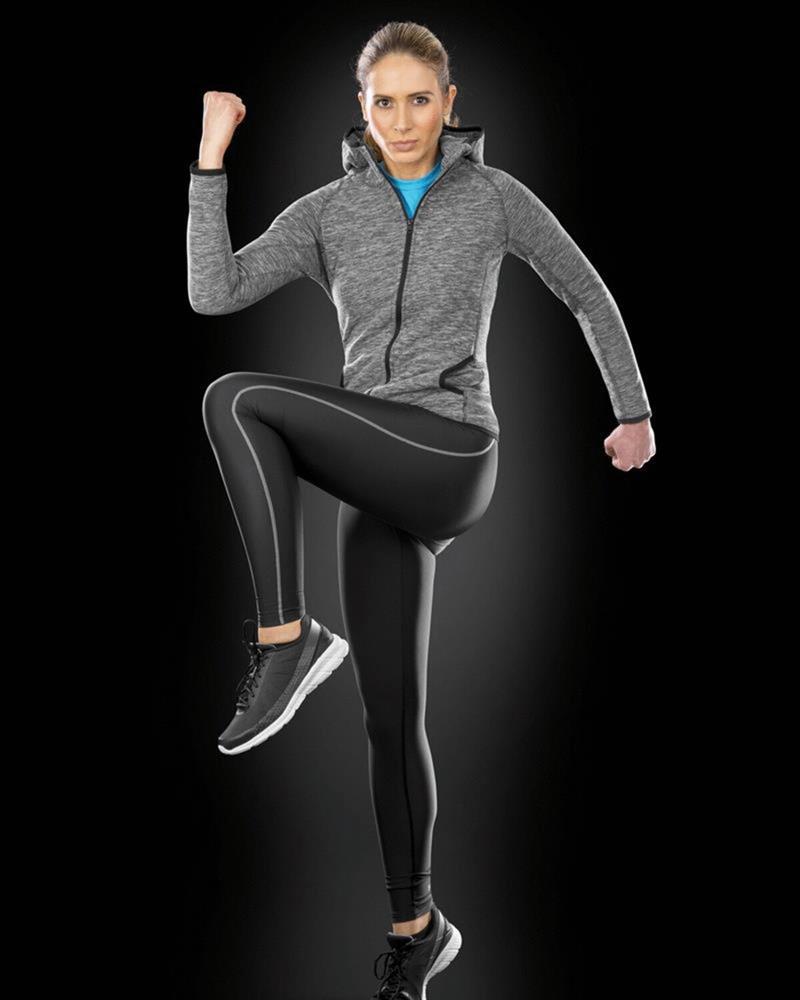 RS245F Spiro - R245F - LADIES MICROFLEECE HOODIE - Image 1