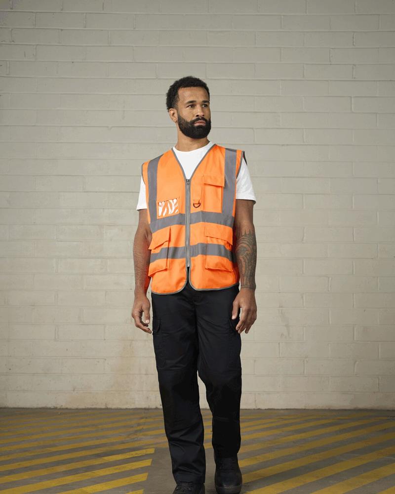 RX705M Pro RTX High Visibility - RX705 - EXECUTIVE WAISTCOAT - Image 1