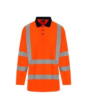 Pro RTX High Visibility - RX715 - HV LONG SLEEVE POLO - Image 3