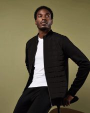 Kustom Kit - KK331 - QUILTED FULL ZIP SWEATSHIRT