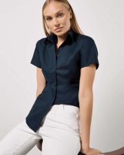 Kustom Kit - KK360 - LADIES TAILORED FIT WORKWEAR OXFORD SHORT SLEEVE SHIRT