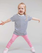 Larkwood - LW027 - STRIPED CREW NECK T-SHIRT