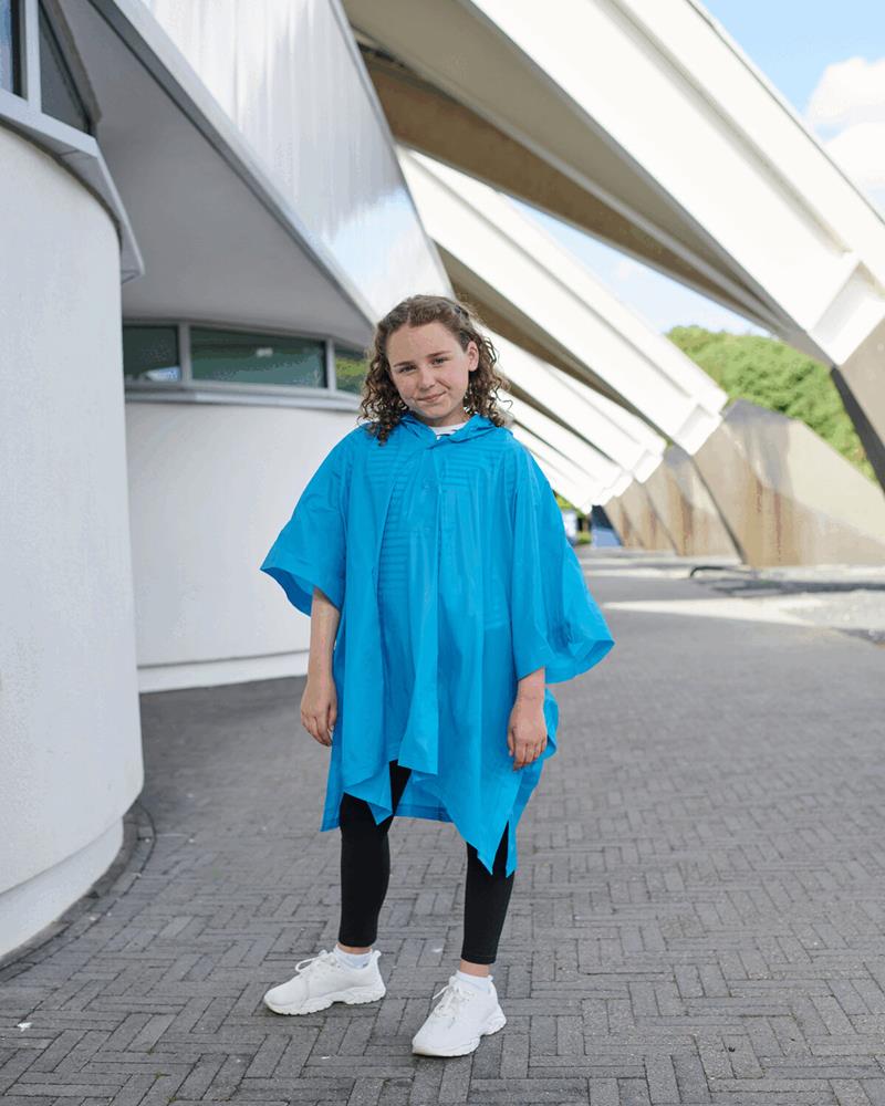 KIDS SPLASHMACS PONCHO