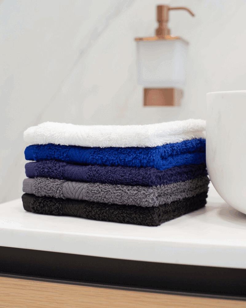 TC001M Towel City - TC001 - LUXURY FACE CLOTH (Pack of 5 Cloth) - Image 1